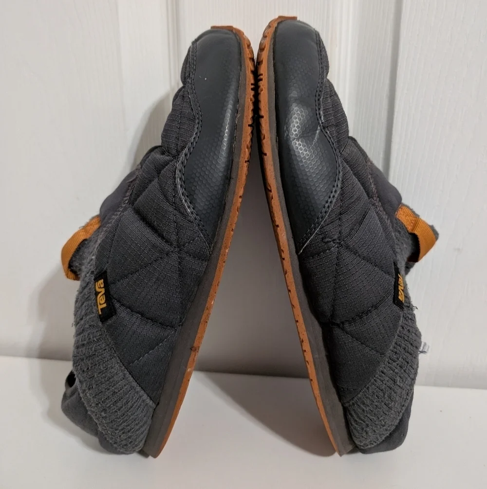 Teva ReEmber Mens Shoes Moc Gray Quilted Plaza Slip On Size 8 Slipper